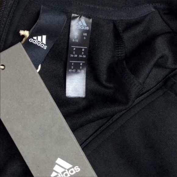 Adidas Original Crewneck Logo Black Sweatshirt - Picture 5 of 8